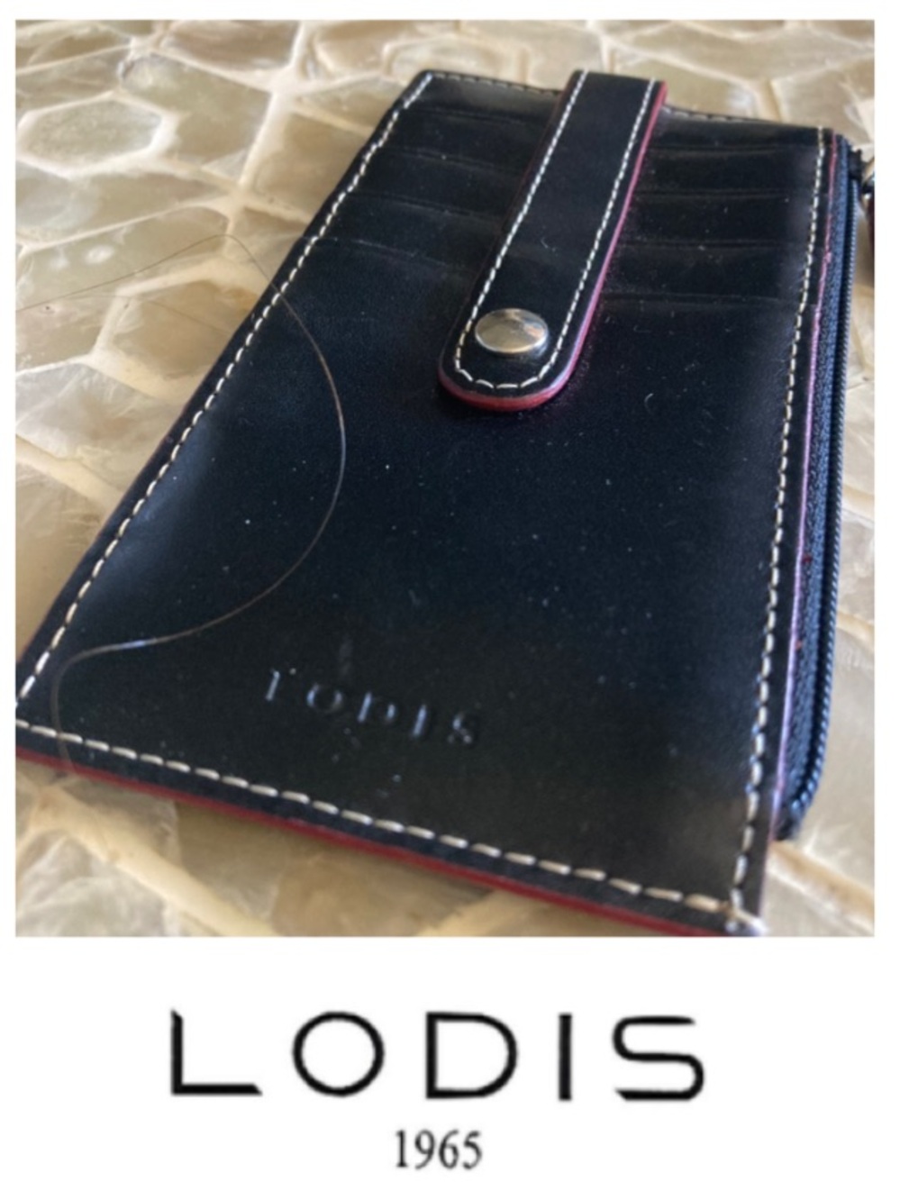 Lodis  slim short stacker wallet/ card holder